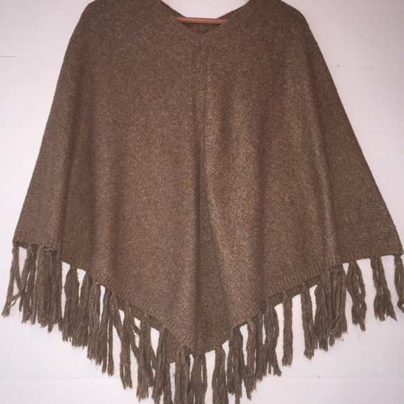 Banana Republic Brown Poncho/cape - Picture 2 of 6